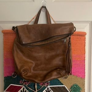 Leather Patricia Nash sack/backpack